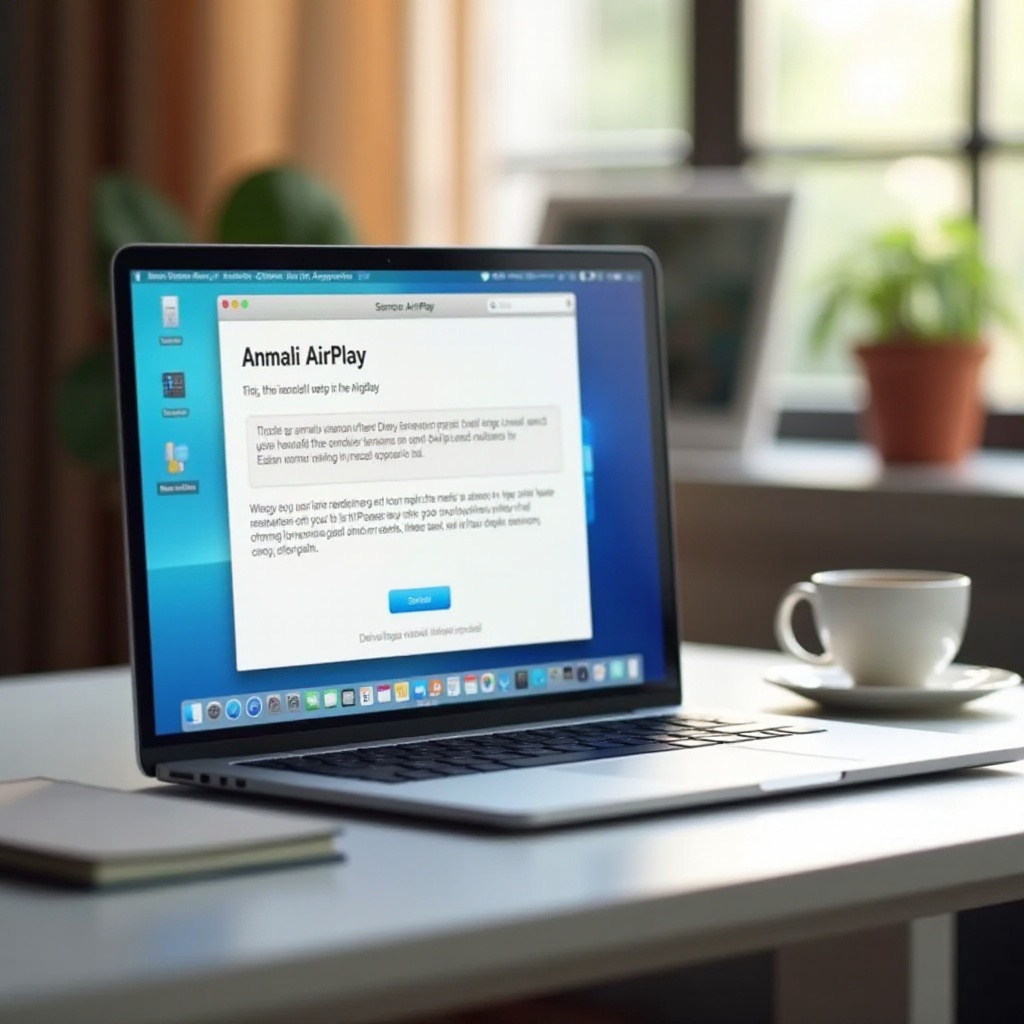 هل يمكنك استخدام AirPlay على جهاز كمبيوتر محمول