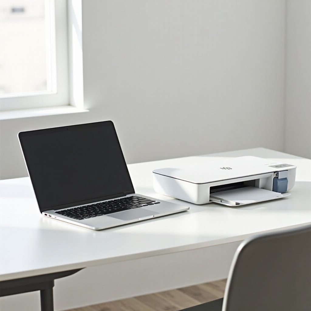 توصيل طابعة hp deskjet 2600 بجهاز chromebook