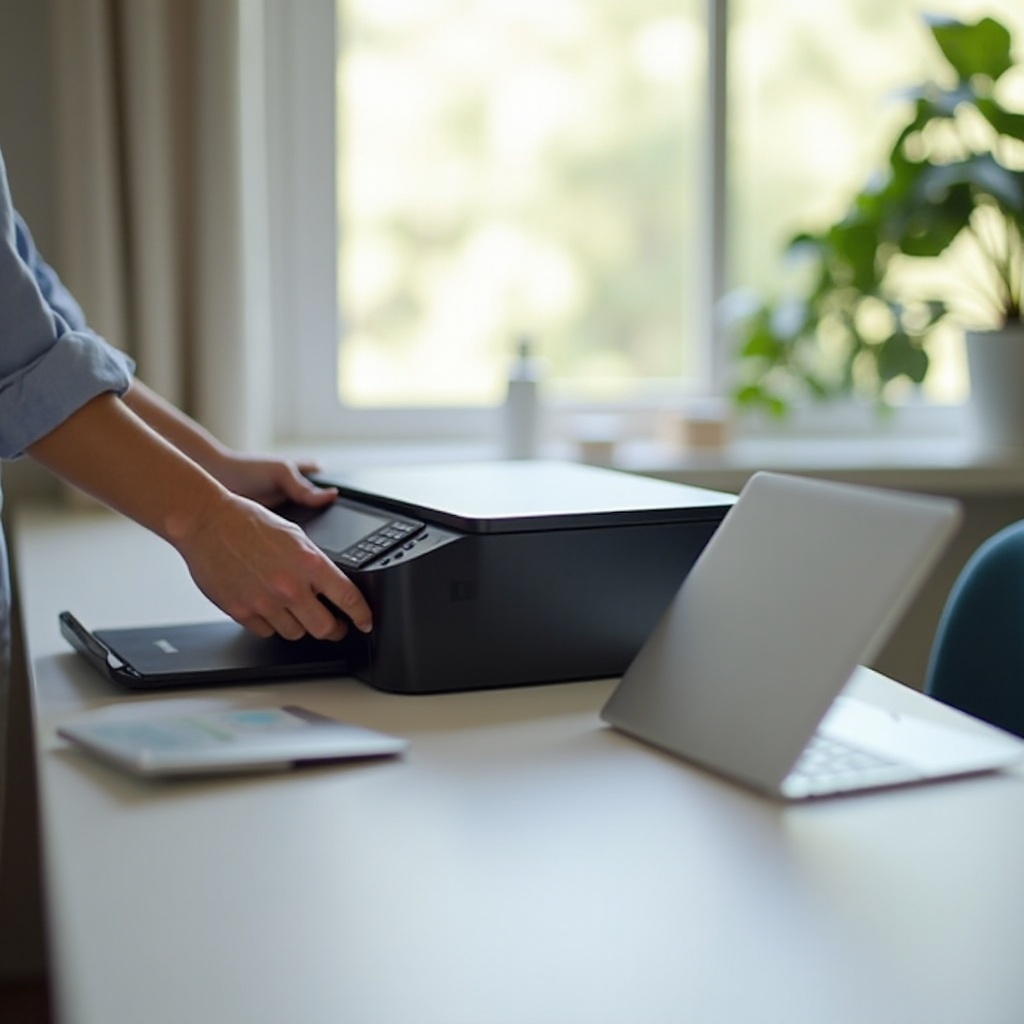 قم بتوصيل HP DeskJet 2600 بجهاز Chromebook